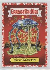 Mucus Martin [Red] #17a Garbage Pail Kids Book Worms Prices