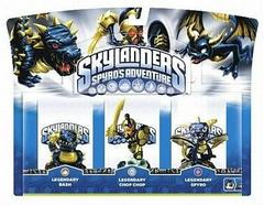 Skylanders: Spyro's Adventure Triple Pack [Legendary Bash, Legendary Chop Chop, Legendary Spyro] Skylanders Prices