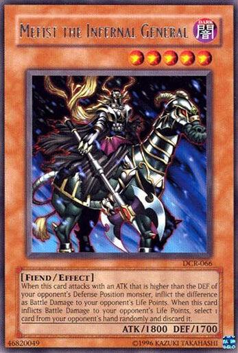 Mefist the Infernal General DCR-066 YuGiOh Dark Crisis