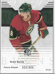 Brent Burns #125 Hockey Cards 2003 SP Authentic Prices