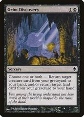 Grim Discovery [Foil] Magic Zendikar Prices