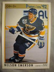 Nelson Emerson Hockey Cards 1992 O-Pee-Chee Premier Prices