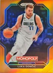Luka Doncic [Orange] #PS1 Basketball Cards 2022 Panini Prizm Monopoly All Stars Prices
