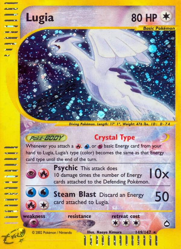 Lugia #149 Pokemon Aquapolis