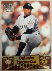 Orlando Hernandez [Diamond Knights] Baseball Cards 1998 Pacific Crown Royale Prices