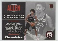 Jarrett Allen [Red] Basketball Cards 2017 Panini Chronicles Prices
