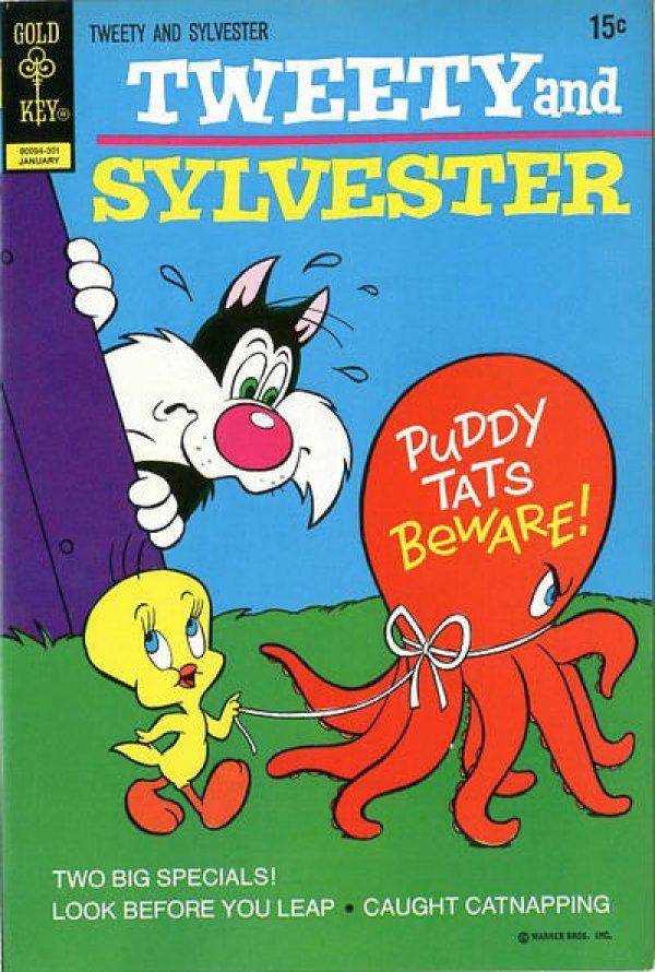 Tweety and Sylvester #28 (1973) Comic Books Tweety and Sylvester