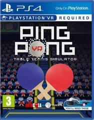 VR Ping Pong: Table Tennis Simulator PAL Playstation 4 Prices