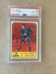 Tim Horton #16 Hockey Cards 1967 Topps Prices