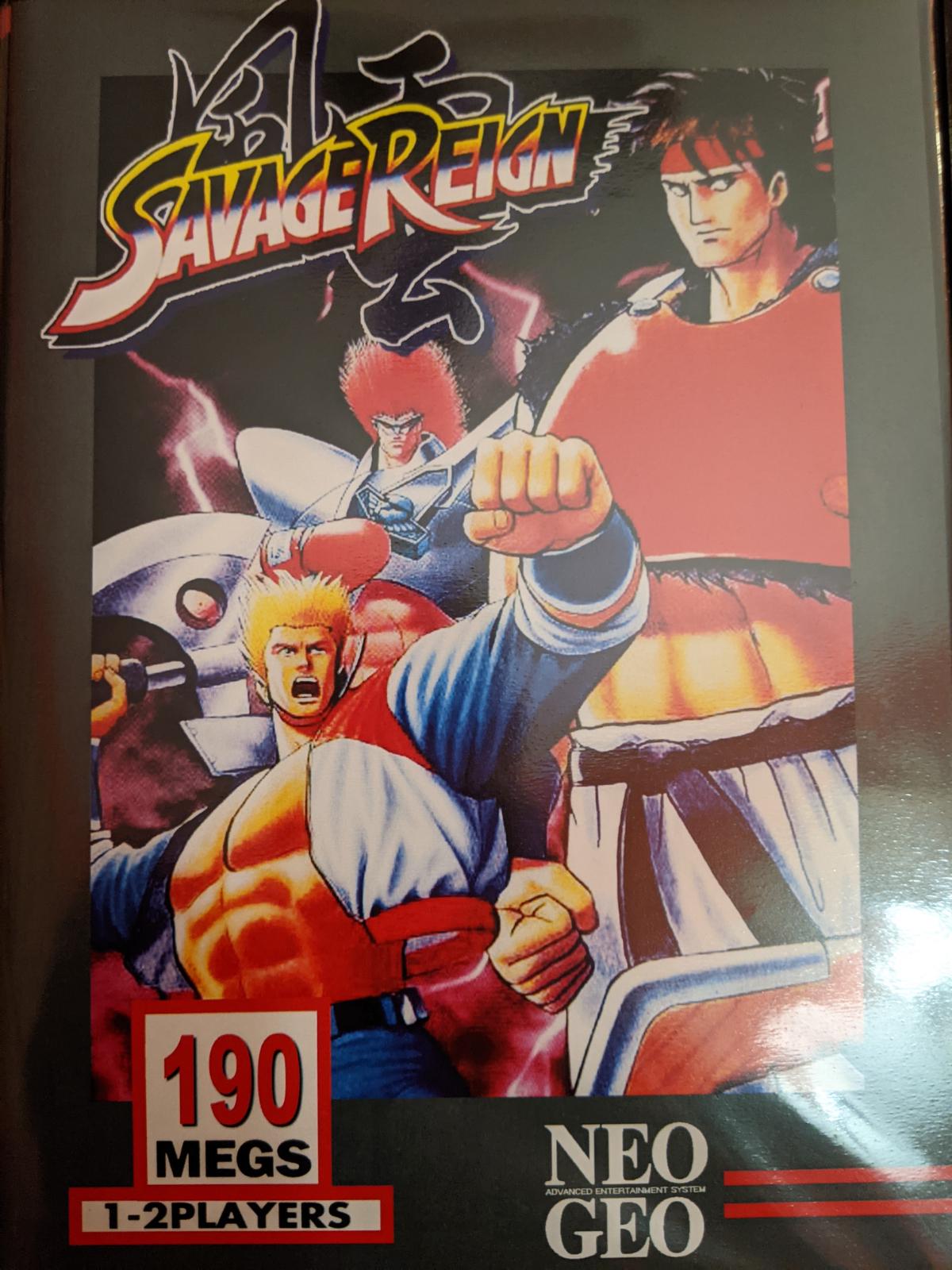 Savage Reign Neo Geo MVS