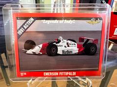 Emerson Fittipaldi #12 Racing Cards 1992 Legends of Indy Prices