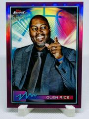 Glen Rice [Pink Refractor] #28 Basketball Cards 2021 Topps Finest Prices