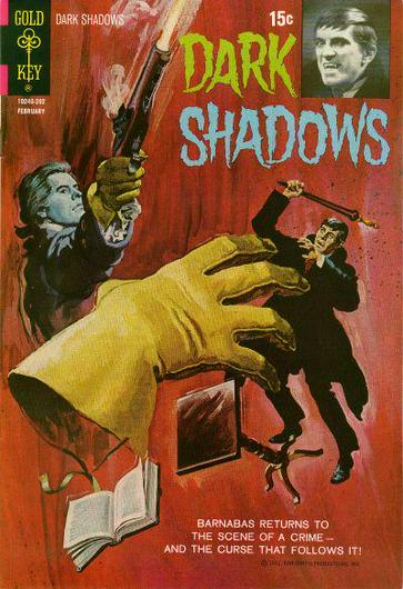 Dark Shadows #12 (1972) Cover Art