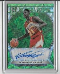 Dominique Wilkins [Green Scope] Basketball Cards 2017 Panini Spectra Global Icons Autographs Prices