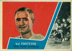 Val Fonteyne Hockey Cards 1963 Topps Prices