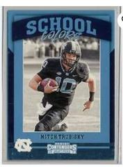 Mitch Trubisky Football Cards 2017 Panini Contenders Draft Picks School Colors Prices