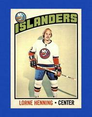 Lorne Henning #193 Hockey Cards 1976 O-Pee-Chee Prices