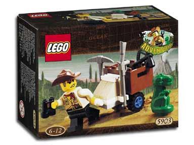 Johnny Thunder & Baby T #1278 LEGO Adventurers