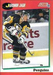 Jaromir Jagr [English] Hockey Cards 1991 Score Canadian Prices