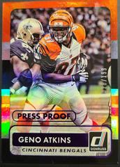 Geno Atkins [Press Proof Purple] #131 Football Cards 2015 Panini Donruss Prices