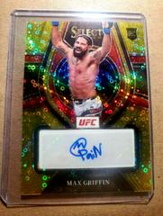 Max Griffin [Gold] Ufc Cards 2022 Panini Select UFC Rookie Signatures Prices