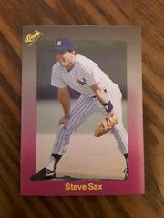 Steve Sax Baseball Cards 1989 Classic Travel Update II Prices