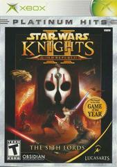 knights of the old republic ii platinum hits vs