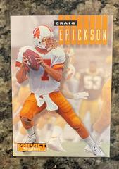 Craig Erickson Football Cards 1994 Skybox Impact Prices