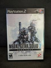 MGS 2 Substance Standalone Release Cover | Metal Gear Solid 2 Substance Playstation 2