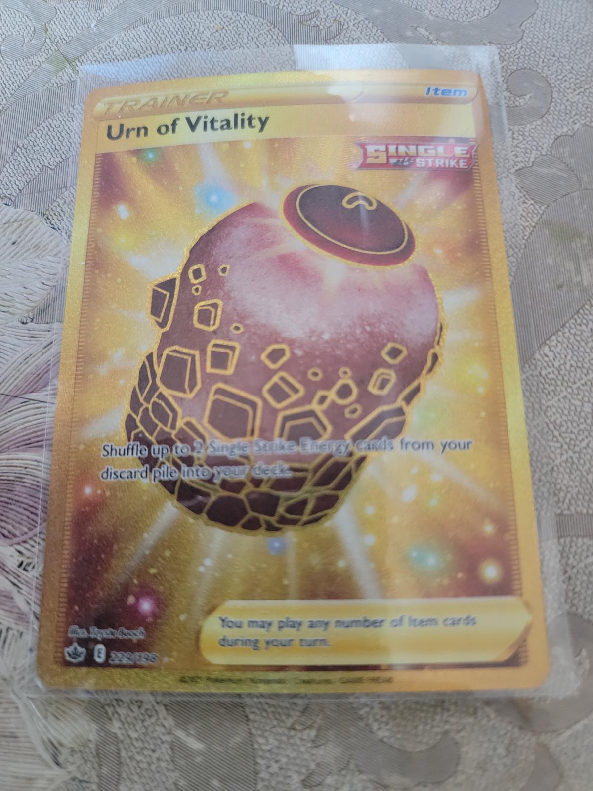 Urn of Vitality | Ungraded | Pokemon Chilling Reign