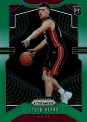 Tyler Herro [Green Prizm] #259 Basketball Cards 2019 Panini Prizm Prices