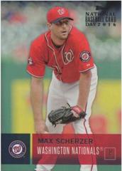 Max Scherzer #45 Baseball Cards 2016 Topps National Baseball Card Day Prices