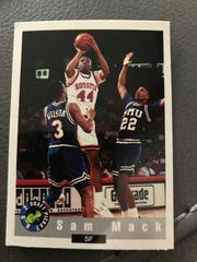 Sam Mack Basketball Cards 1992 Classic Draft Picks Prices
