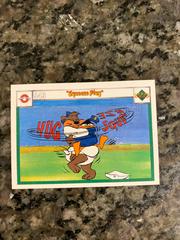 Squeeze Play, Baseball According To Daffy Duck #543 / 558 Baseball Cards 1990 Upper Deck Comic Ball Prices
