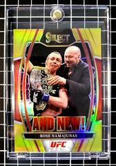 Rose Namajunas [Gold] #7 Ufc Cards 2022 Panini Select UFC And NEW Prices