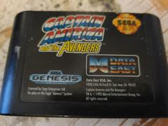 Cartridge (Front) | Captain America and the Avengers Sega Genesis