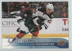 Nino Niederreiter Hockey Cards 2016 Upper Deck Canvas Prices
