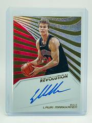 Lauri Markkanen #AU-LMK Basketball Cards 2018 Panini Revolution Autographs Prices