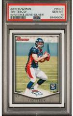 Tim Tebow [Silver] #WC-1 Football Cards 2010 Topps 1952 Bowman Prices