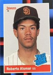 Roberto Alomar #34 Baseball Cards 1988 Donruss Prices