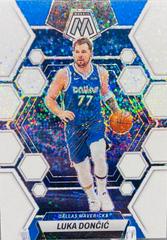 Luka Doncic [White Sparkle] #1 Basketball Cards 2022 Panini Mosaic Prices