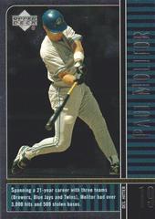 Paul Molitor Baseball Cards 2000 Upper Deck Legends Prices