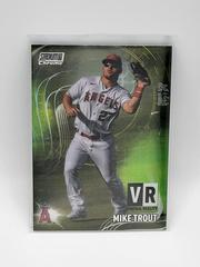 Mike Trout #VR-6 Baseball Cards 2021 Stadium Club Chrome Virtual Reality Prices