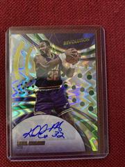 Karl Malone [Fractal] Basketball Cards 2020 Panini Revolution Autographs Prices