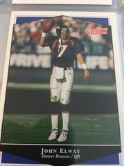 John Elway #80 Football Cards 1999 Upper Deck Victory Prices