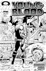 Youngblood [Walking Dead Sketch] Comic Books Youngblood Prices