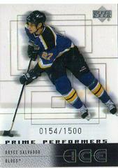 Bryce Salvador #123 Hockey Cards 2000 Upper Deck Ice Prices