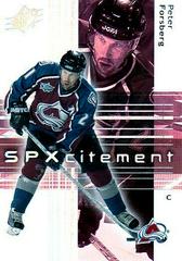 Peter Forsberg #85 Hockey Cards 2002 SPx Prices