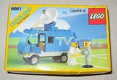 Lego best sale tv van