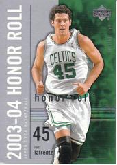 Raef LaFrentz #4 Basketball Cards 2003 Upper Deck Honor Roll Prices
